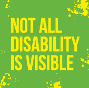 Not all disability is visible